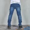 Mens Motorcycle Riding Jeans With 4 Zippers Kevlar Reinforced Abrasion Resistant Biker Pants