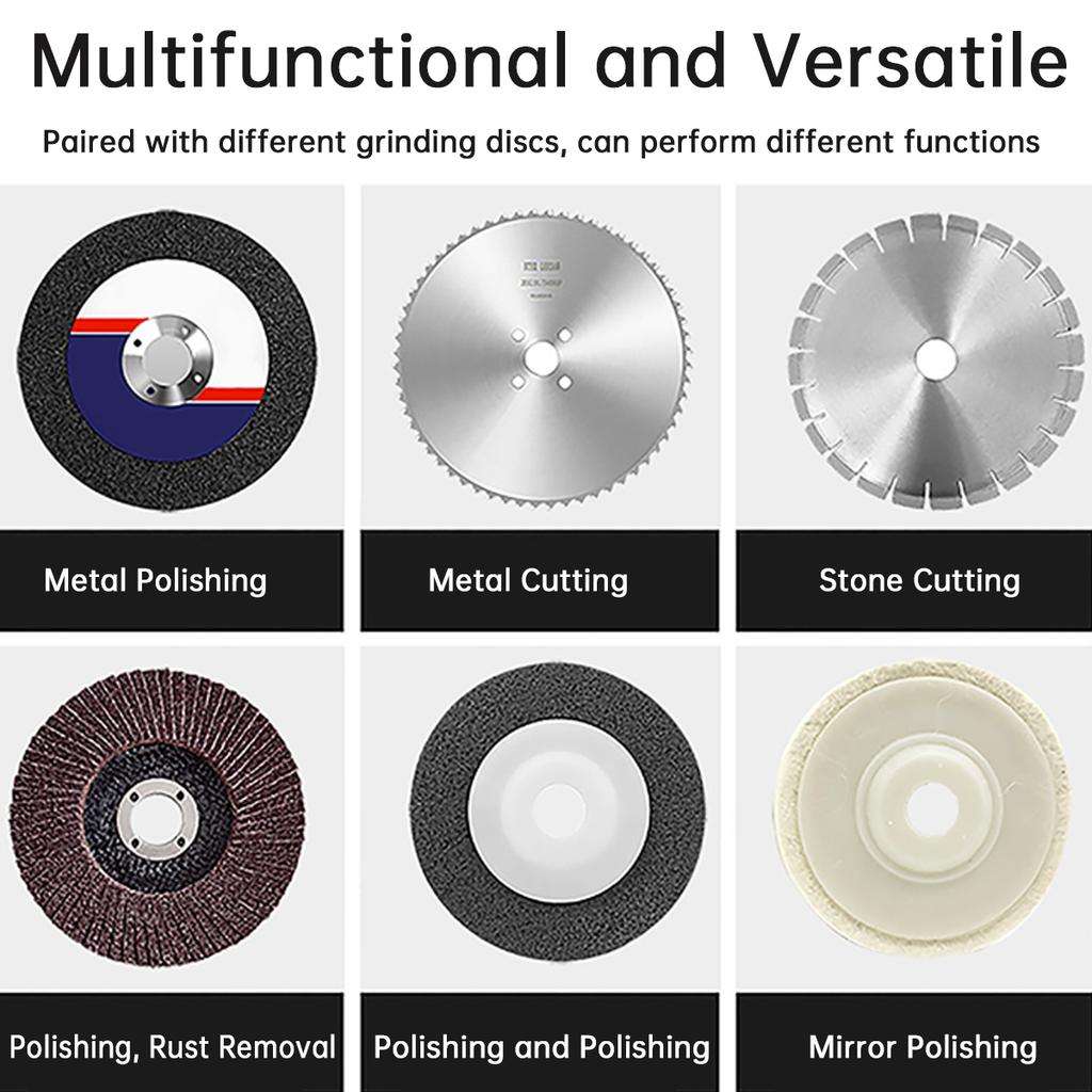 Mini 1/4 Inch Inlet Air Angle Die Grinder 2 Inch 15000RPM High Speed Pneumatic Angle Grinder Machine Tool for Polishing Grinding