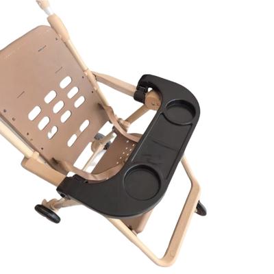Kinderwagen Esstisch Teller Babykinderwagen Becherhalter Abnehmbare Tablett-Aufsatz für Snacks & Getränke Kinderwagen Zubehör