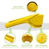 Handheld Lemon Juicer Squeezer Easy To Use Flat Lemon Squeezer with Leverage Squeezer and Built In Strainer for Orange Lime Kiwi