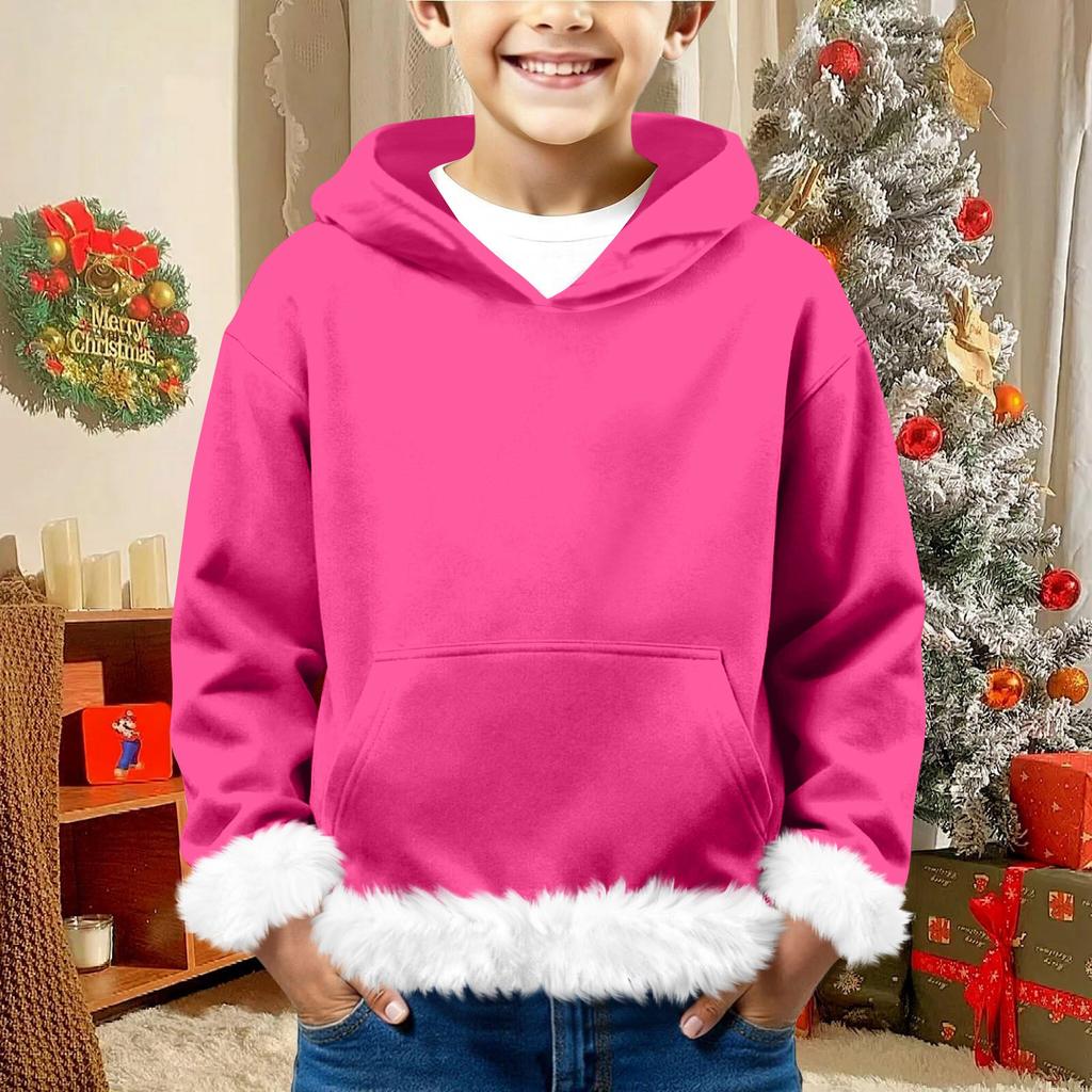 Children's Sweatshirt Girls Boys Long Sleeve Lightweight Casual Hoodie Loose Comfortable  Sweatshirt