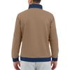 Men's Casual Long-Sleeved Collared Quarter-Zip Sweatshirt