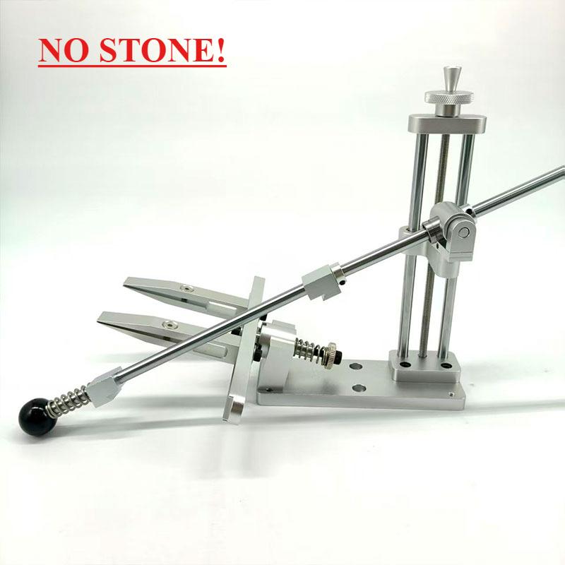 Aluminium Alloy Fixed Knife Sharpener Professional Woodwork Grinding System Rotation Adjustment Angle Sharpening Stone