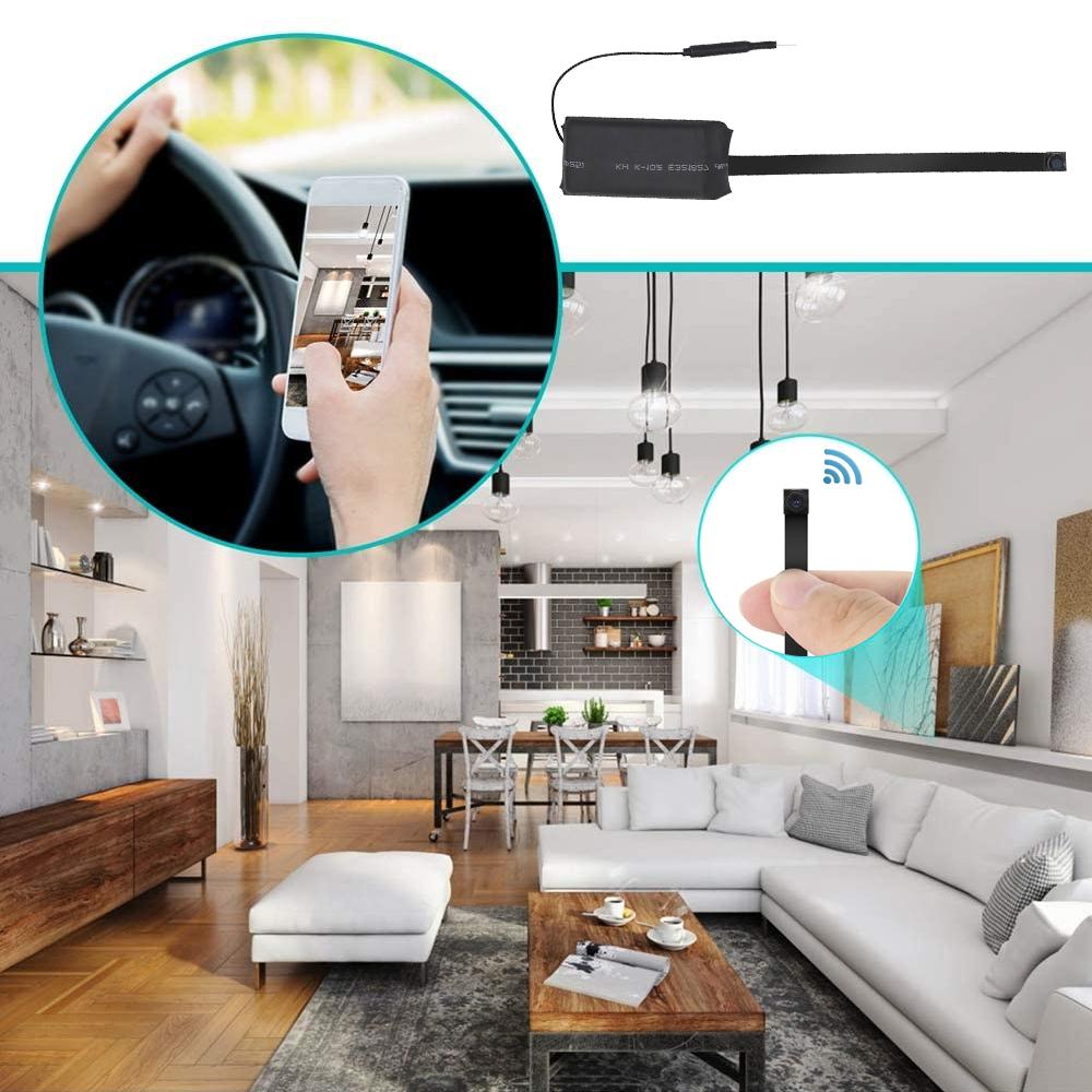 DIY HD1080P Wifi Mini Camera Portable Small Cam Micro Camcorder P2P Wireless Webcam Loop Recording Support Remote Viewing