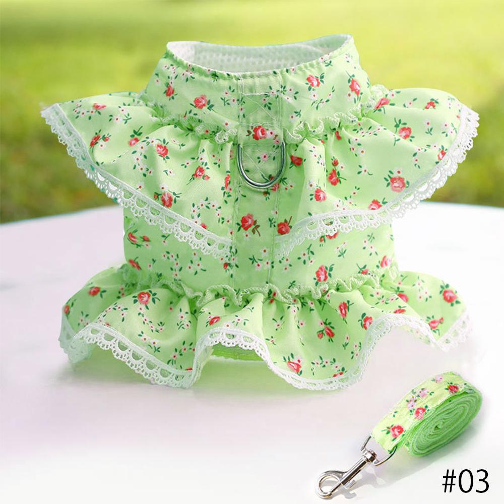 

1,2 м комплект поводка и шлейки для домашних животных, собачья цепь для маленьких кошек и собак, поводок для прогулок, жилет, товары для домашних животных M зелёный