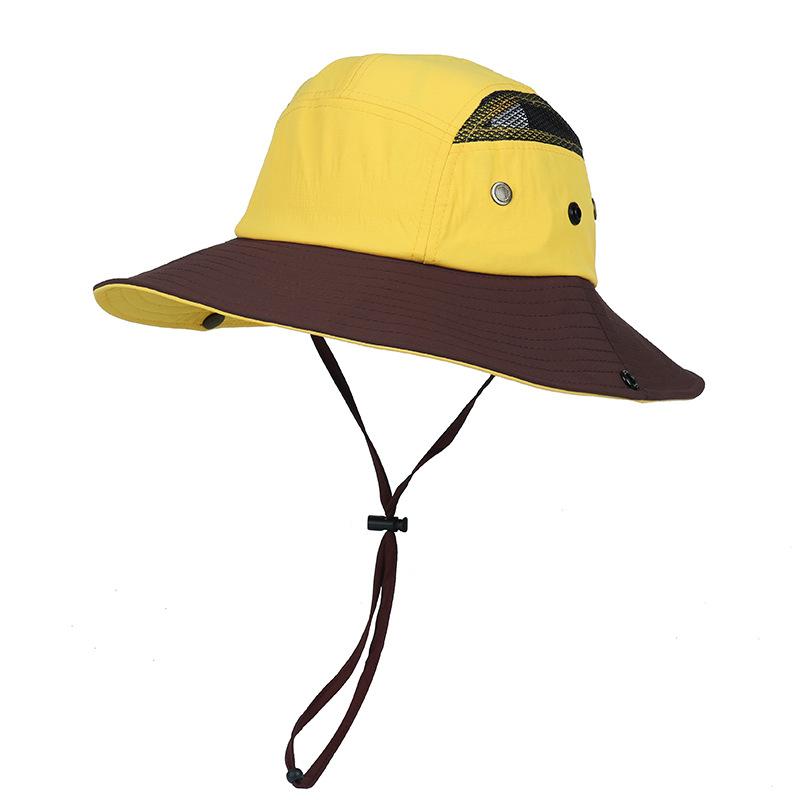 

Новая летняя женская шляпа для активного отдыха и спорта с защитой от солнца, быстросохнущая шляпа рыбака, шляпа от солнца, цветной блок, быстросохнущая шляпа
