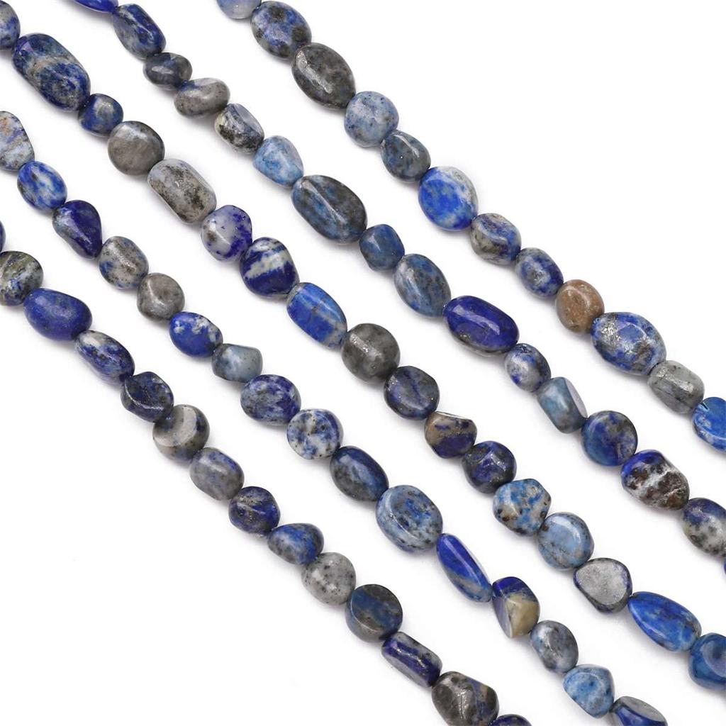 40-55Pcs Natural Colorful Irregular Shape Stone Loose Beads For Jewelry Making DIY Bracelet Necklace Accessories 15'' Strand