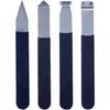 Wokyo Pottery Sculpture Tools Set of 4 Clay Plaster Molding Sculpting Tools Handmade Trimming Knives for Carving Craft Shaping