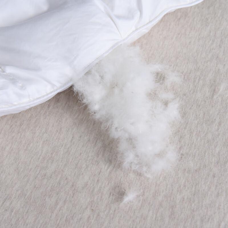 Woodpecker White Goose Down Comforter