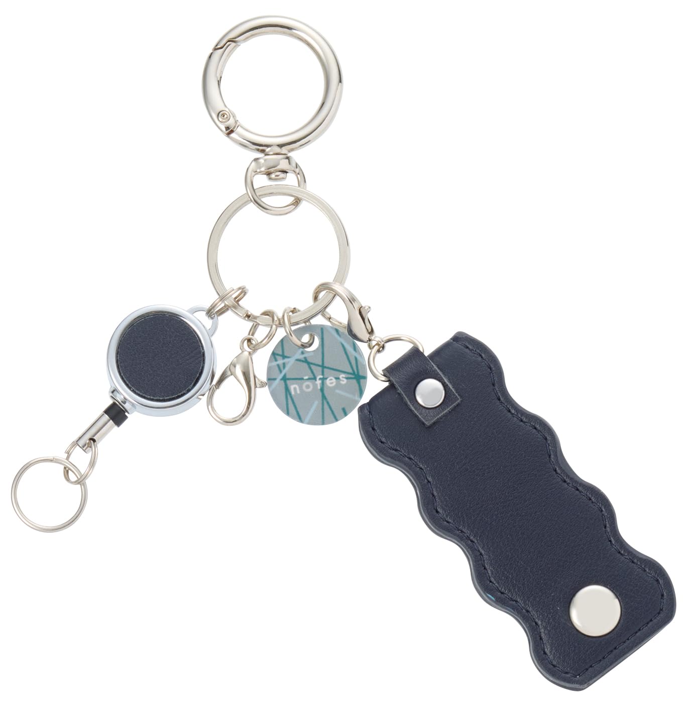 Raymay Fujii Nofes Key Charm with Midnight NSK1450K Mirror, Navy,