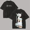 NieR Automata Shirt Vintage Gewaschen Unisex Oversized Dark Fantasy Streetwear Weiche Baumwolle Kurzarm T-Shirt Geschenk Kleidung Oberteile