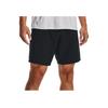 Under Armour Printed Woven Sports Shorts Men Bottoms Black 1370388-001