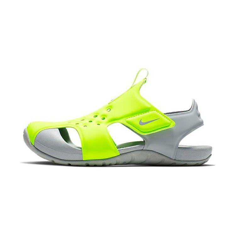 Nike Sunray Protect 2 Sandals Kids Sandals Gray Green 943826-701