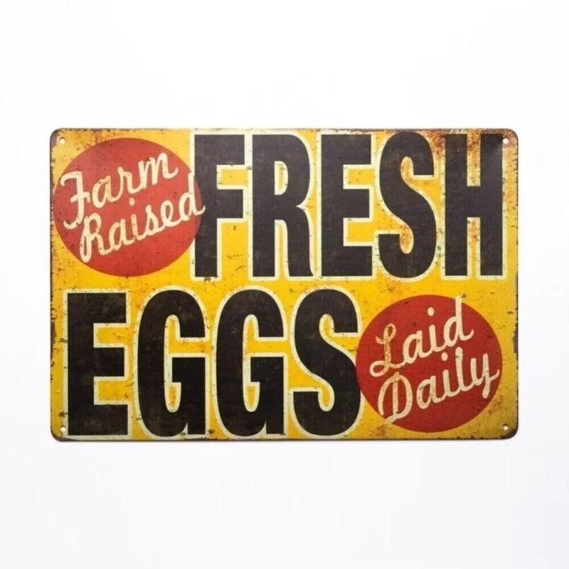 

Metal Wall Art Decor Sign 20x30cm Hanging Tin Sign