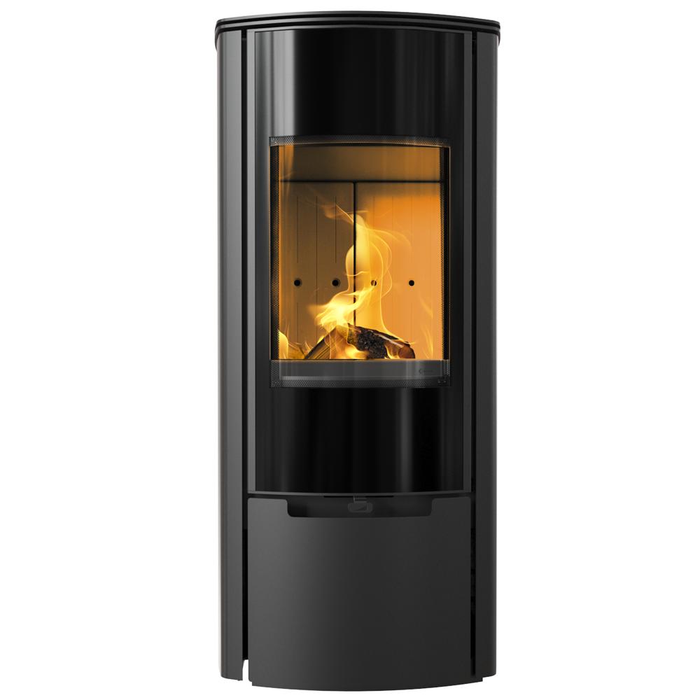 Wood burning steel stove KRATKI ENYO-R Ø 150 8 kW
