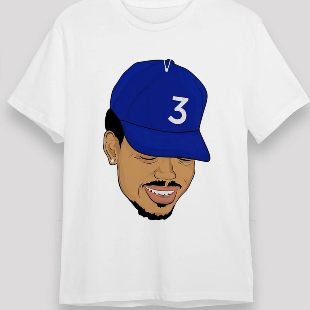 Chance The Rapper white Tshirt short sleeve All sizes NP63.25 Unisex T-Shirt XL