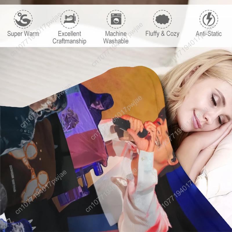 Ivan Music Cornejos Micro Fleece Blanket Air Conditioning Blanket Young Singer Throws Blankets Travel Custom blankets