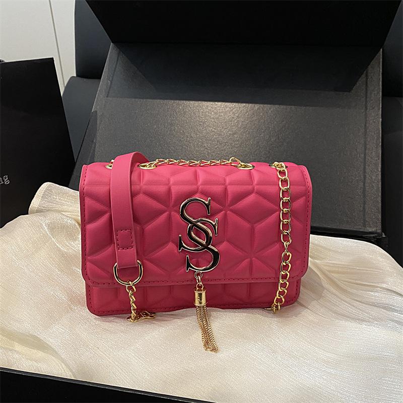 Chain Small Square Bag - Simple and Versatile Single-shoulder Crossbody Bag