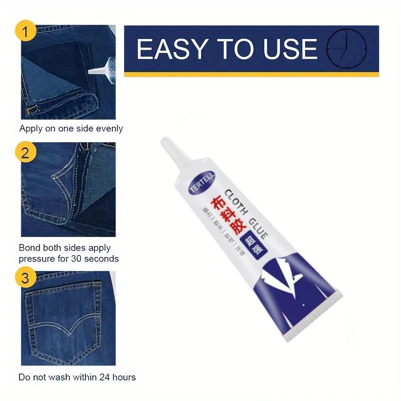 1PC Fabric glue High Quality Multifunctional Seams for Quick Bonding and Repair Clothes Denim Artificial Leather and Fabric