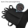1Pair Dirt-resistant Weighted Gloves Freely Adjustable Boxing Wrist Guards  Motor Skills Training