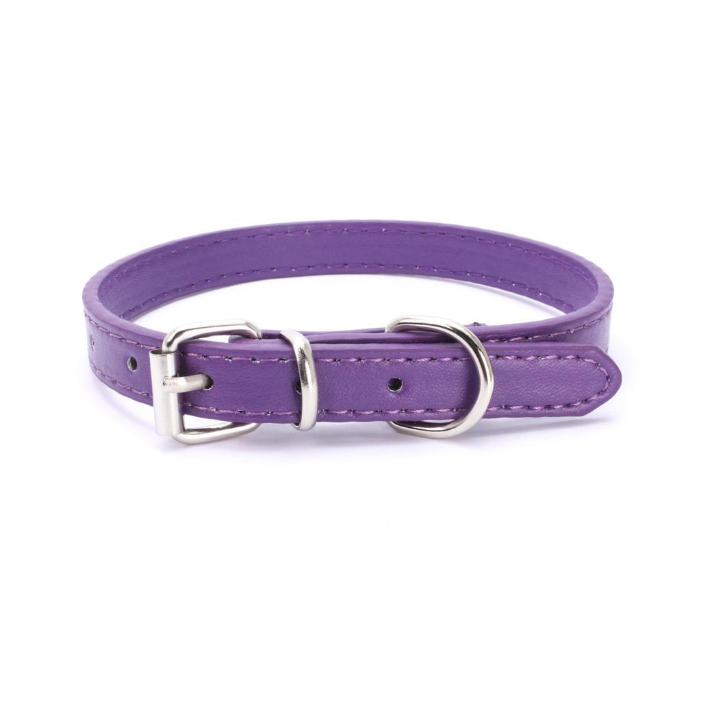 Light Plate Dog Collar Alloy Tube Buckle Dog Chain