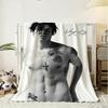 Singer Y-Yungblud Throw Soft Flannel Throw Blanket, Lightweight Breathable Summer Nap Blanket For Sofa Home Travel Cozy Decor