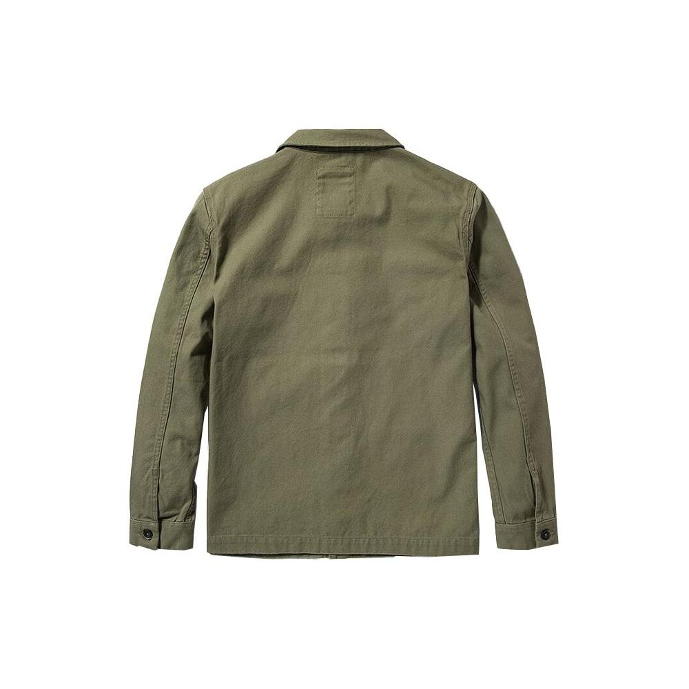 Timberland Solid Color Multi-Pocket Lapel Casual Jacket Men Jackets Cassel-Green A2PB1-590