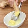 304 Stainless Steel Multi-Purpose Kitchen Tool: Rice Spoon, Ginger Grater, Garlic Paste Maker, Rice Colander