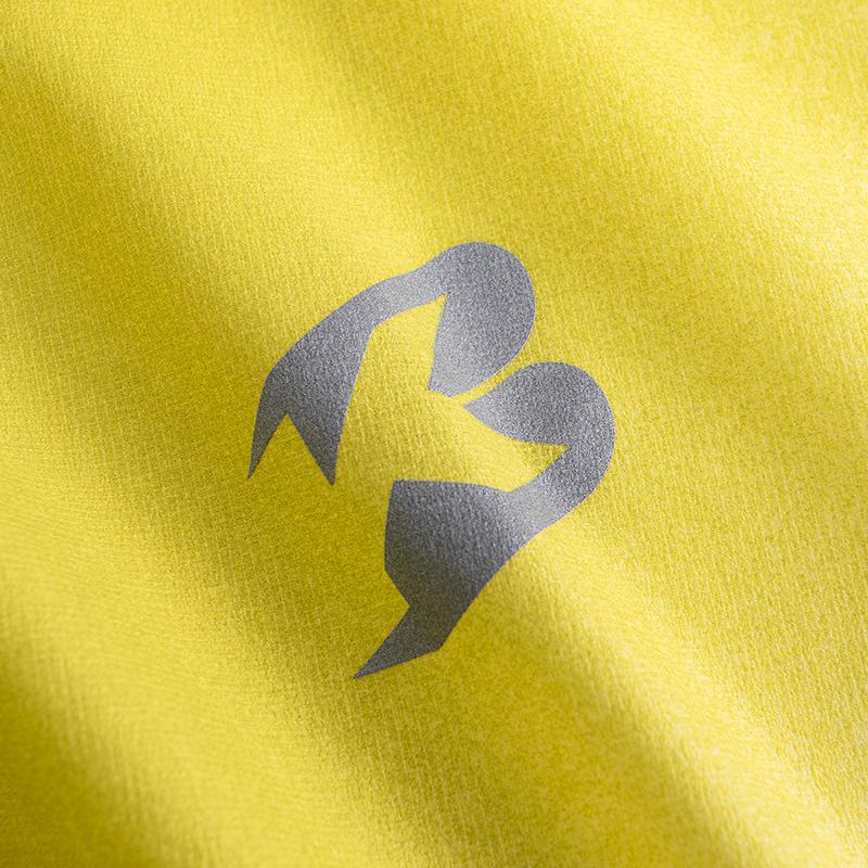 Anta Speed Running Windbreaker Breathable Lightweight Fashion Gradient Design Woven Sports Jacket Men Tops Ethiopian-Yellow Printed 152625601-3