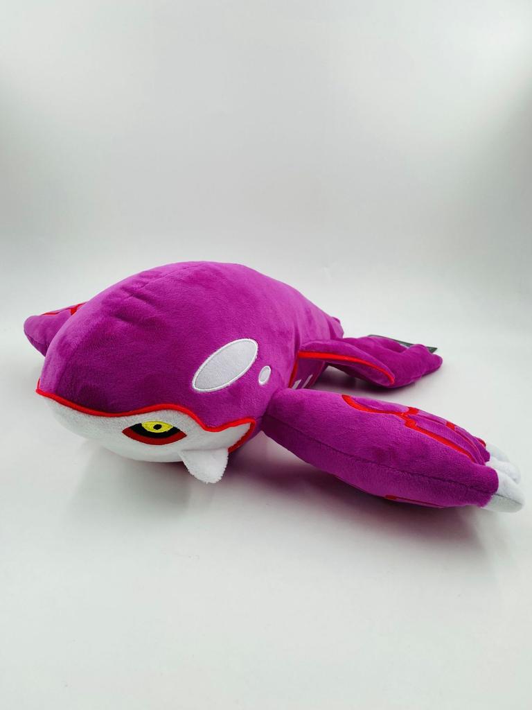 37Cm Kyogre Plush Toy Blue Legendary Water Beast Stuffed Animal Collectible Doll Soft Pillow Cushion Companion Doll Gift