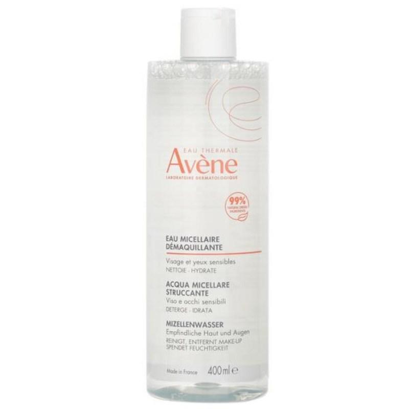 Avène Micellar Cleansing Water (Gentle Makeup Remover) 400ml, 1 Pcs