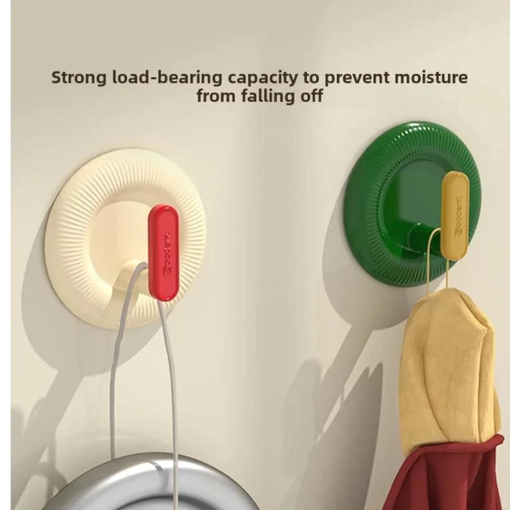Luxury Adhesive Wall Hooks For Batoom Towel Storage No Trace No Drilling Required Strong Bearing Capaci Plastic Hooks