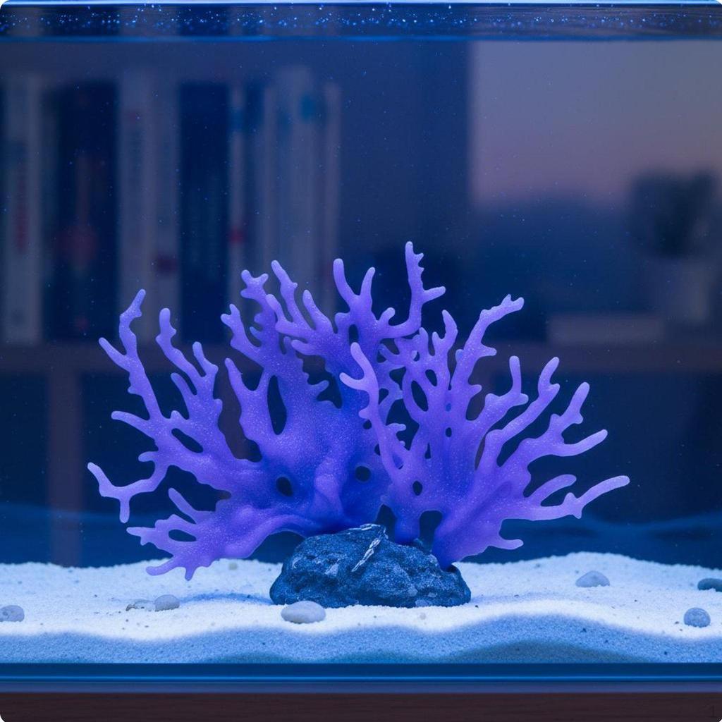 Corallo Artificiale Design Realistico Decorazione Formazione Acquario Acqua Dolce e Salata