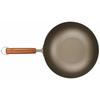 Hasemoto Pure Titanium Wooden Handle Frying Pan, 26cm, Body: Titanium, Handle: Wood, Japan, AIT1226