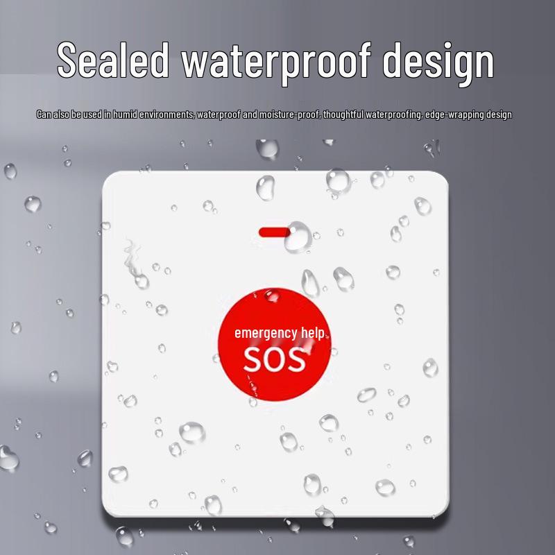 220V Bathroom Emergency Call Alarm for Disabled Toilets with Remote Control