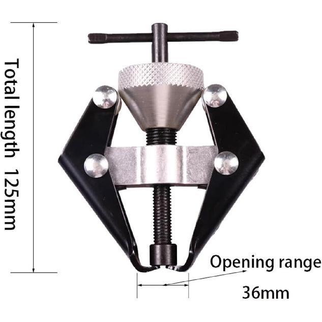Bearing Puller Professional Car Terminal Alternator Bearing Repair ToolWindshield Wiper Arm Remover Puller Roller Extractor Practical(Fixed