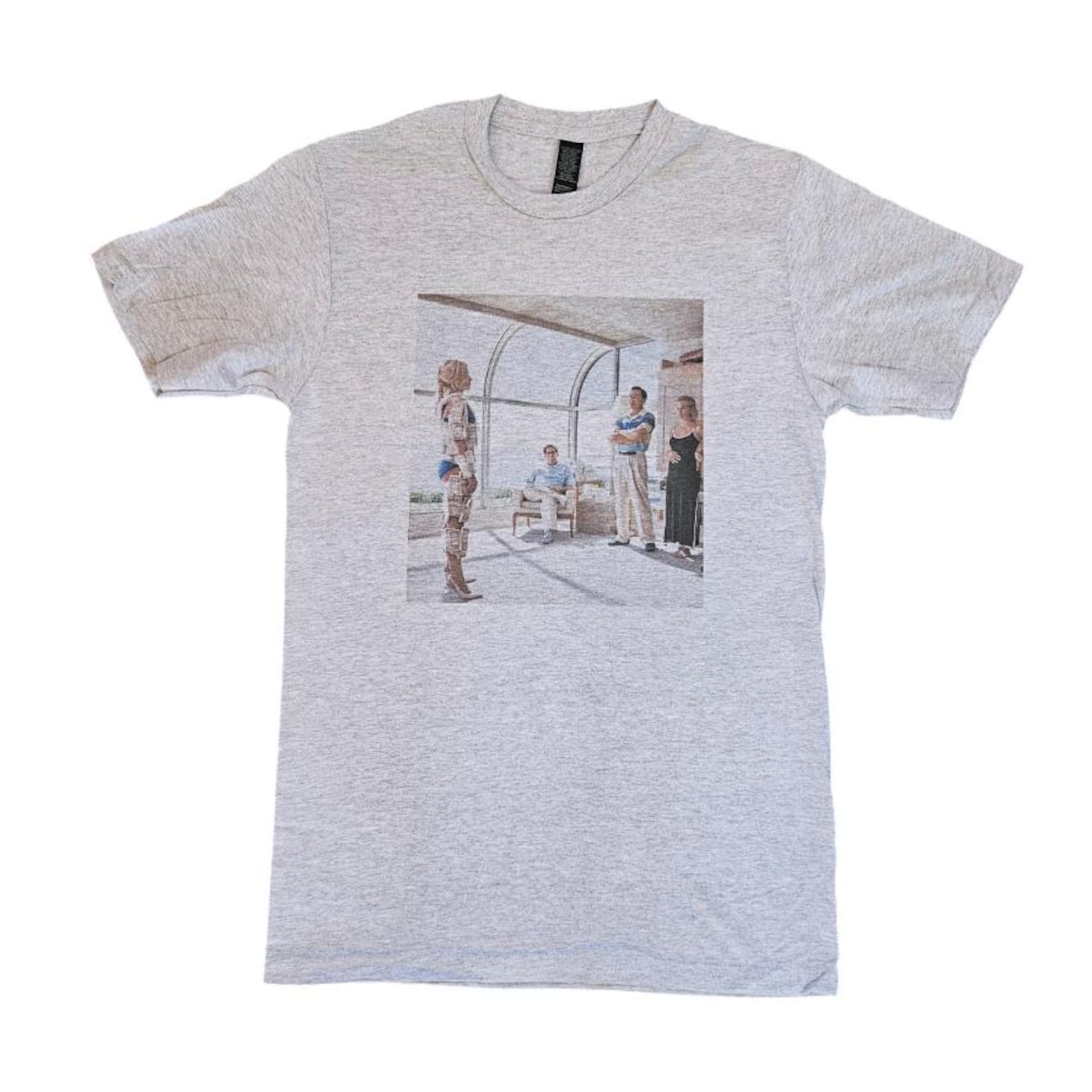 The Wolf Of Wall Street  Money Laundering  Grey T-Shirt 2XL
