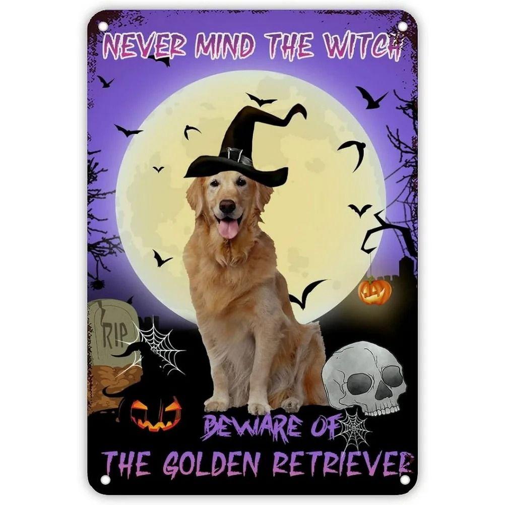 Halloween Pet Costume Metal Tin Sign Party Home Decor