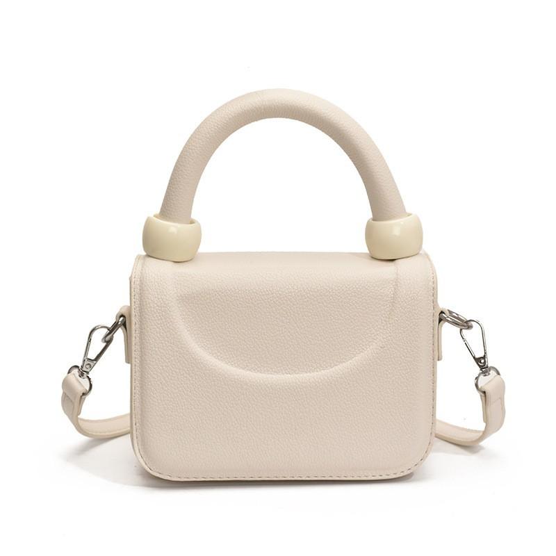 Handbag Bag 2025 New Casual Trend Niche Design Cross-body Fashionable Portable Single-shoulder Small Square