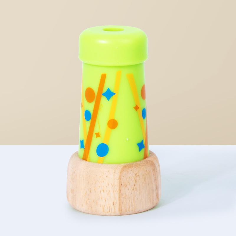 Drewniany kalejdoskop prezent edukacyjny dla dzieci zabawka wielokątny teleskop chłopcy i dziewczynki uczniowie ręcznie robiony eksperyment