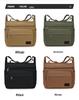 Bolso Cruzado y de Hombro de Lona para Hombre - Mensajero Casual para Viajes y Mochila