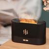 Flame Aromatherapy Diffuser LED Ambient Lighting Auto Off Flame Humidifier Flame Essential Oil Diffuser 6.89 X 4.17 X 3.11in