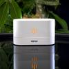 Air humidifier, aroma diffuser, aromatherapy, fireplace, flame, lamp
