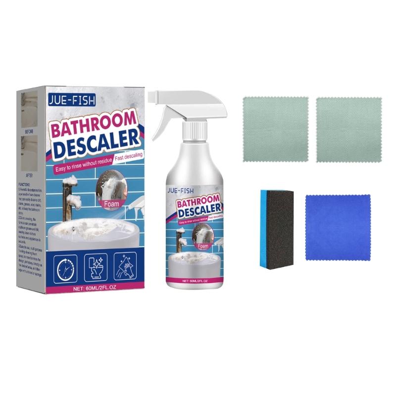 

Bathroom Cleaner Stain Remover Bathtub Shower Cleaners Foam for Household Daily Use Efficient and Safe for Pet Child