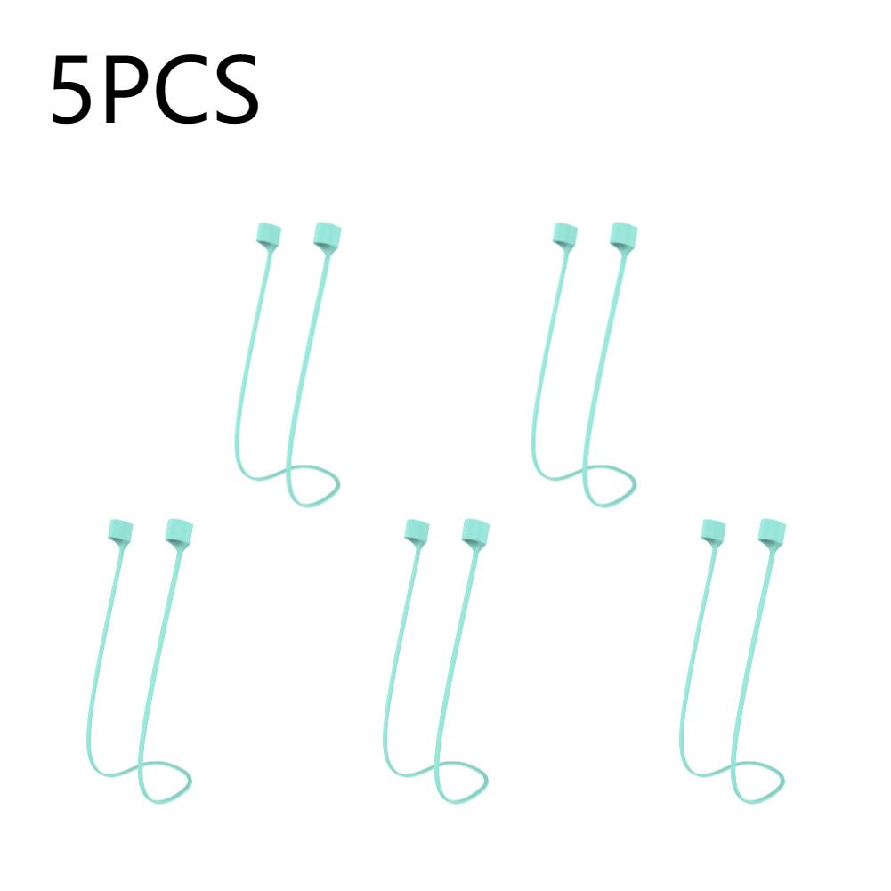 Uchwyt na silikonową linkę zapobiegający zgubieniu, kabel, uchwyt na pasek do słuchawek, kabel, sznurek na szyję do słuchawek dla AirPods 1 2 3 Pro