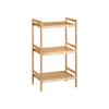 3-Tier Bamboo Storage Rack for Bathroom, Kitchen, Bedroom, 45 X 31.5 X 80 Cm, Natural