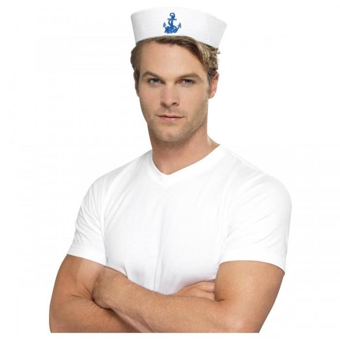 Smiffys Unisex Adult Doughboy Sailor Hat