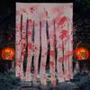 Scary Theme Halloween Doorway Curtains Hanging Halloween Tapestry  Window