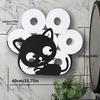 Steel Toilet Paper Holder Bathroom Wall Decoration Kitchen Paper Shelf Storage Tissue Kitten Towel Roll Shelf Home Accessories