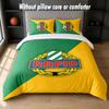 Rapid Wien FC Design Bed Bedding Set 1 Duvet Cover + 2 Pillowcases Soft Breathable Household Bed Linens